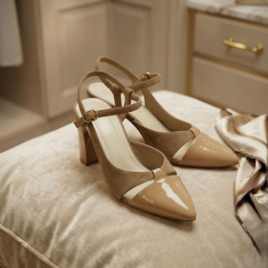 Nude Stiletto Brown
